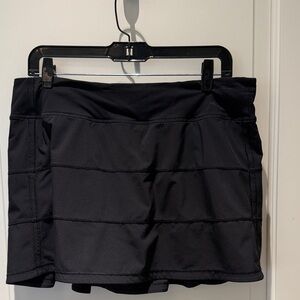 Lululemon Athletica Black Mini Skirt